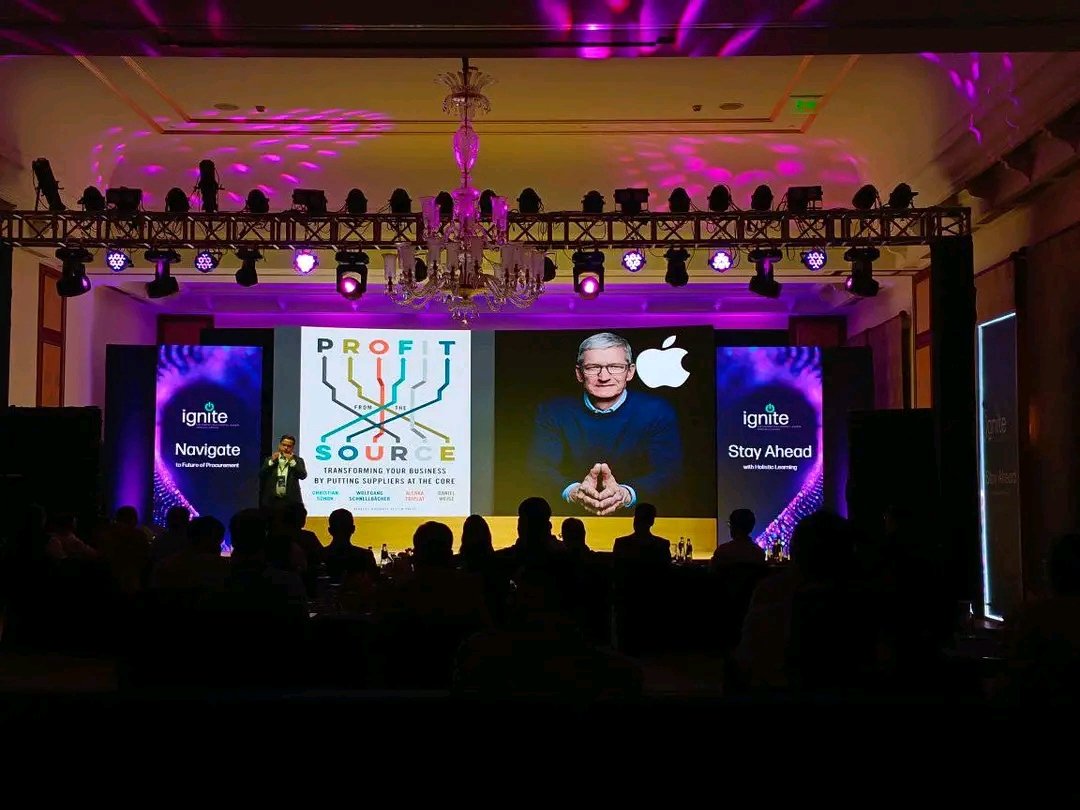 Professional Event Production Setup