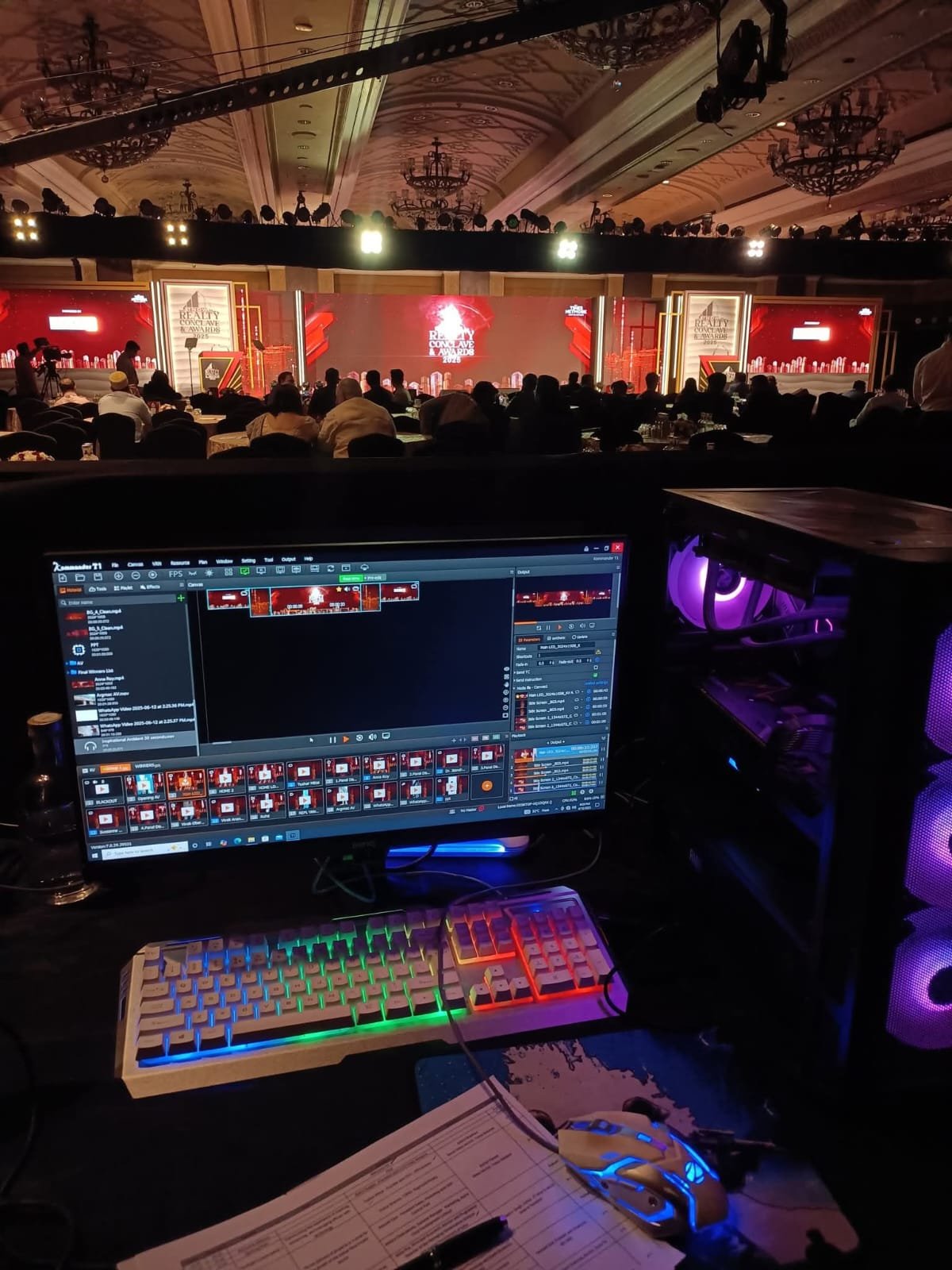 Stage & Event Setup